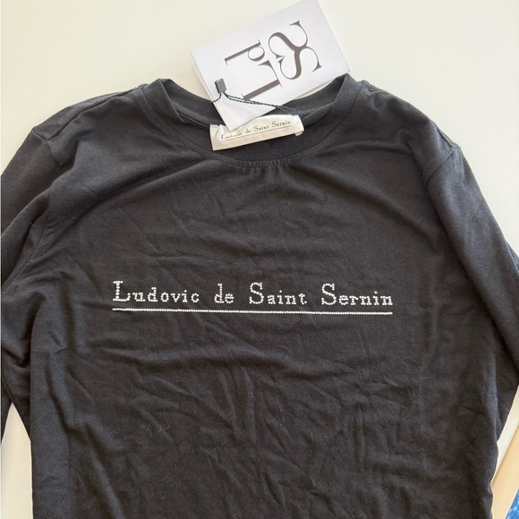 Lndovic de Saint Seruin Long Sleeve Stud Top - Picture 4 of 7